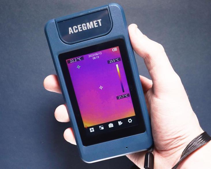 Обзор тепловизора ACEGMET P200 с разрешением 240х180 и дополнительной камерой на 2 мегапикселя