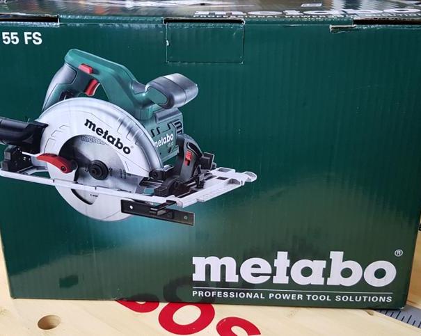 Циркулярная пила Metabo KS 55 FS: распаковка и миниобзор