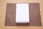 Kako prekriti kutiju papirom - majstorska klasa